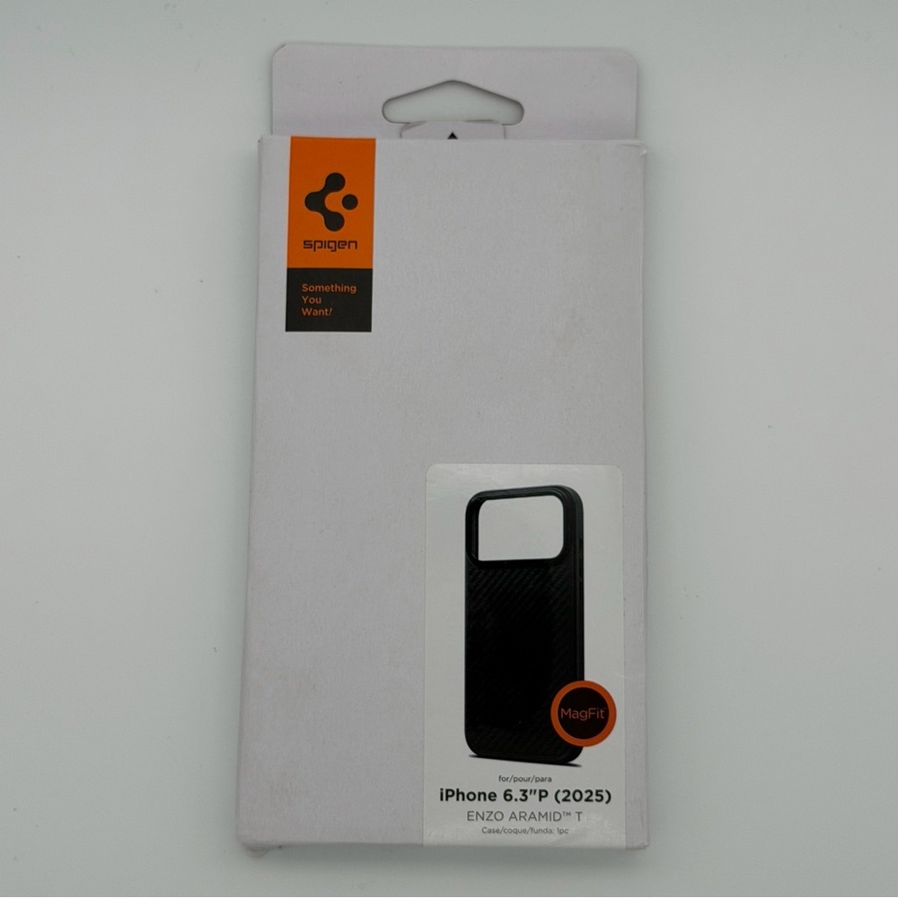 iPhone 17 Black Carbon-Texture Mag Safe Case - Picture 3 of 4